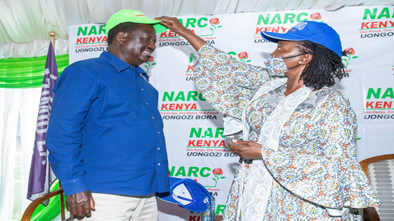 Martha Karua Is Raila's Running Mate In The Elections